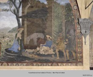 Szenen aus der Geschichte Christi und Mariens : Anbetung der Hirten