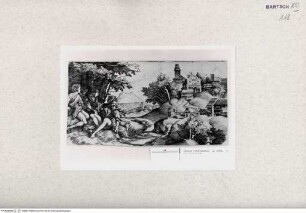 Shepherds in a landscape