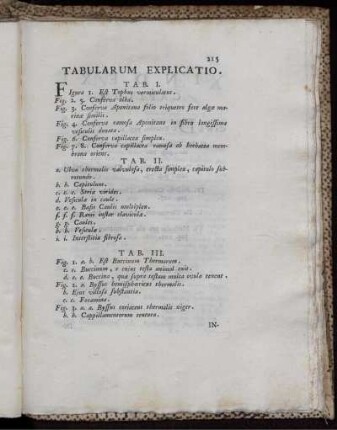 Tabularum Explicatio.