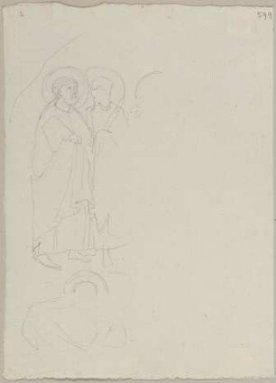 Aus dem Langschiff der oberen Kirche von San Francesco in Assisi