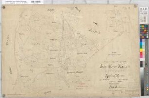 Billerbeck (Billerbeck), Zusammenlegung Gerleve, Brouillonkarte 1, Flur Q, Bl.1