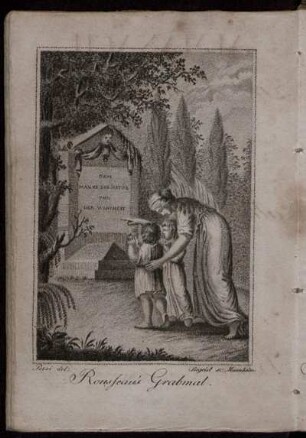 Rousseau's Grabmal.