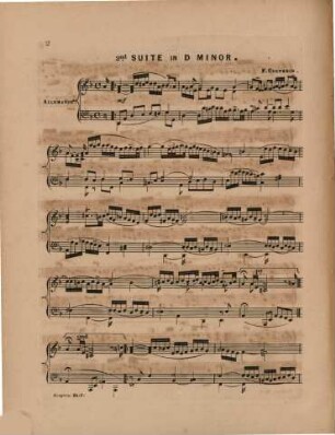 Pièces pour le clavecin, 2