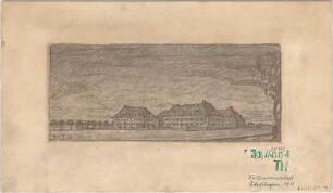 Fischer, Theodor; Nördlingen; Wohnhäuser Baugenossenschaft - Ansicht