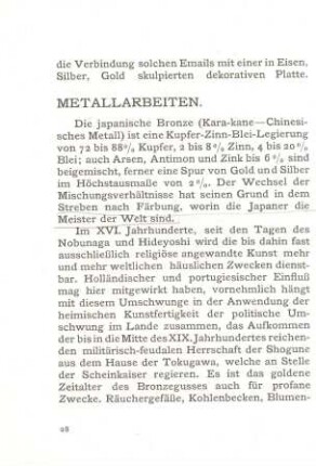 Metallarbeiten