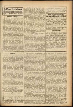Zweite Ausgabe vom Samstag, den 27. Mai 1916.