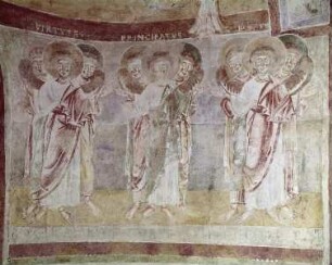 Das Jüngste Gericht (Vision der Johannisoffenbarung) — Pantokrator mit Seraphim und Engeln — Engel