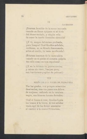 III - Sueño de una noche de primavera