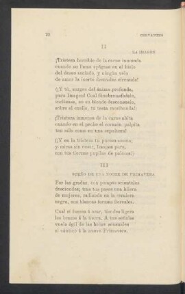 III - Sueño de una noche de primavera