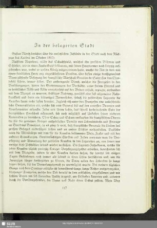 In der belagerten Stadt