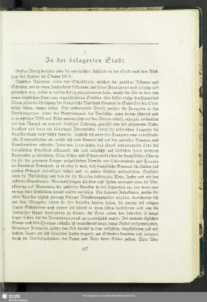 In der belagerten Stadt