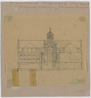 Fischer, Theodor; Kassel; Museum (jetzt: Hessisches Landesmuseum) - Ansicht