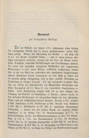 Vorwort zur dreizehnten Auflage.