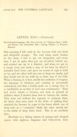 Letter XLIV. - (Continued). The universal language ...
