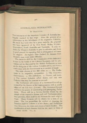 Australasia Federation.