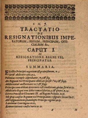 Ahasveri Fritschi, I.U.D. Consil. Aul. Rudelst. Schwartzburgici Tractatus De Resignationibus Imperatorum, Regum, Principum, Officialium, Magistratuum, Clericorum, Militum, Civium Ac Famulorum, &c.