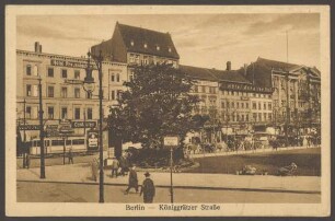 Ansichtskarte Königgrätzer Straße und Askanischer Platz [2/2]
