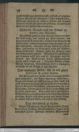 Das viertägige Fieber, wie es von puren Heeringen ist curiret worden