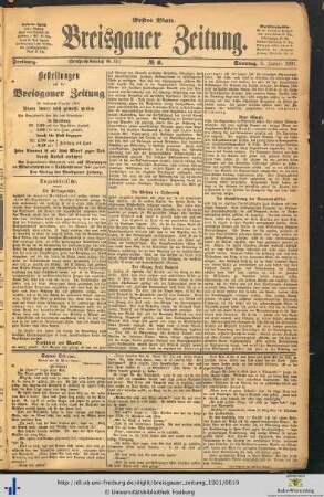 06.01.1901 (Erstes Blatt)