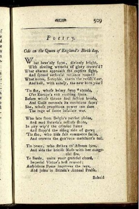 Poetry.