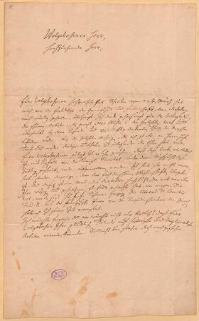 Christoph Gottlieb von Murr (1733-1811) Nachlass: Briefe von Johann Christoph Gatterer an Christoph Gottlieb von Murr - BSB Murriana II. Gatterer, Johann Christoph