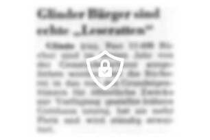 Glinder Bürger sind echte "Leseratten"