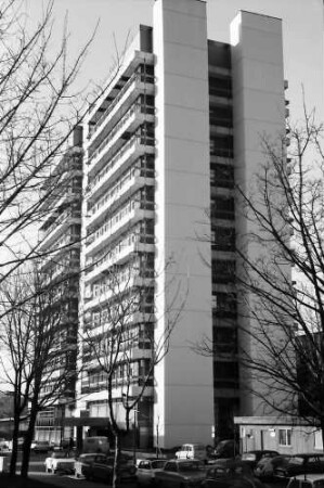 Freiburg: Außenansicht des Chemisches Institut, von Osten (Albertstraße)