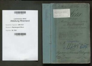 Noeggerath; Maximilian, Berginspektor; Prüfungs- u. Personalakten Band 2