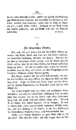 Die körperlichen Strafen