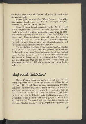 Auf nach Sibirien!