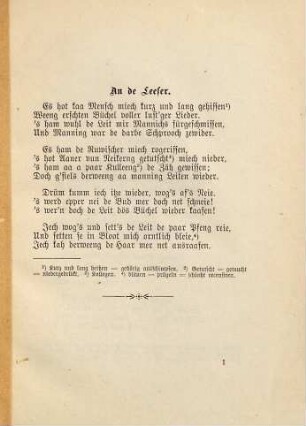 In der Hutzenstum : Gedichte und Erzählungen in Vogtländischer Mundart von Louis Riedel