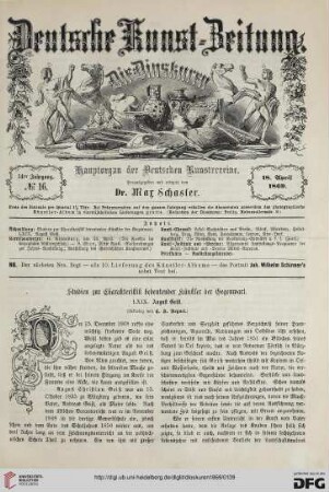 Nr. 16 (18. April 1869)