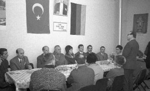 Einweihung einer Beratungsstelle für türkische Arbeitnehmer durch die Arbeiterwohlfahrt und den Verein türkischer Arbeitnehmer in Karlsruhe und Umgebung e.V.