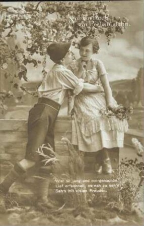 Sah ein Knab' ein Röslein steh'n - War so jung [...]