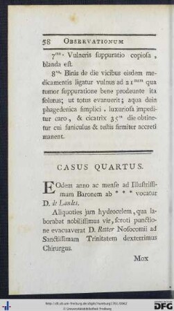 Casus IV.