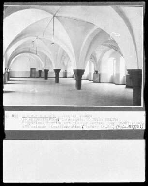 Konversenbau (Haus der Laienbrüder) — Laiendormitorium