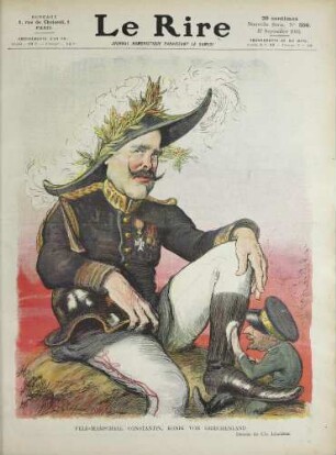 Feld-Marschall Constantin, König von Griechenland