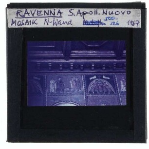 Ravenna, S. Apollinare Nuovo : Mosaiken, N-Wand