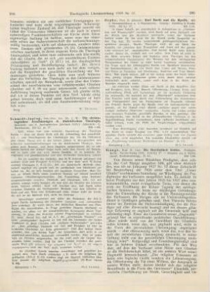 286-287 [Rezension] Stange, Carl, Die Herrlichkeit Gottes. Predigten
