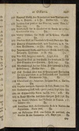 143-152, Octavo: 507 - 890; Duodecimo: 1-23.