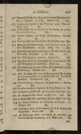143-152, Octavo: 507 - 890; Duodecimo: 1-23.