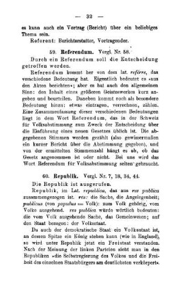60. Republik.