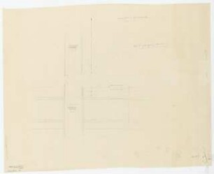 Grünflächen am Max-Planck-Gymnasium, Düsseldorf: Wasserbecken Überlauf und Entleerung 1:1