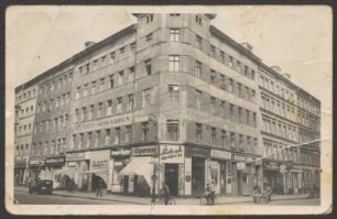 Ansichtskarte Adalbertstraße 90, Ecke Oranienstraße