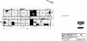 Stuttgart-Untertürkheim Pbf: Nebengebäude Dienstgeb.f.Zugabf.Wagenm. Grundriss