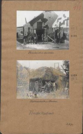 Tischlerwerkstätte in Flandern