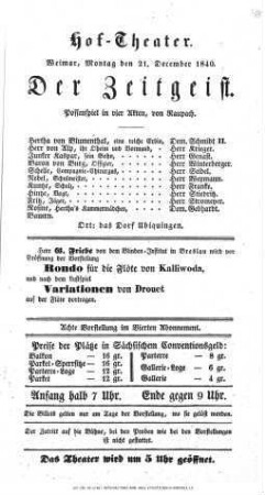 Der Zeitgeist