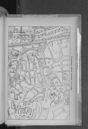 Plan der inneren Stadt Lüneburg