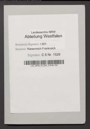 Verkauf des Große Brugenkamp, Kirchspiel Nottuln, an Joh. Heinr. Edelbrock, Postmeister in Nottuln (Nr. 614).