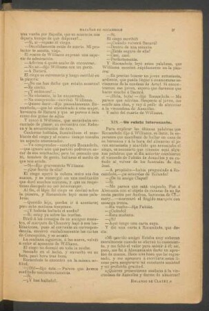 XIX. - Un relato interesante.
